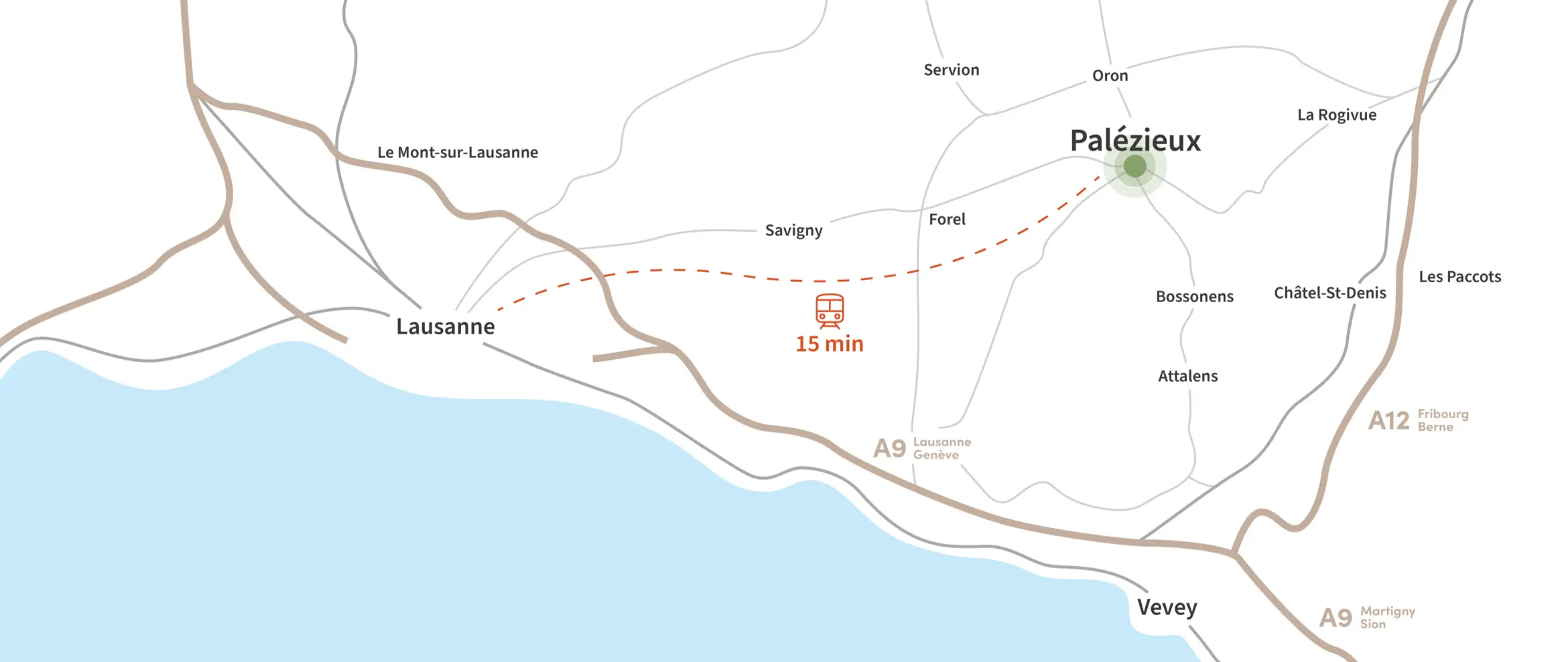 Carte de la localisation du projet